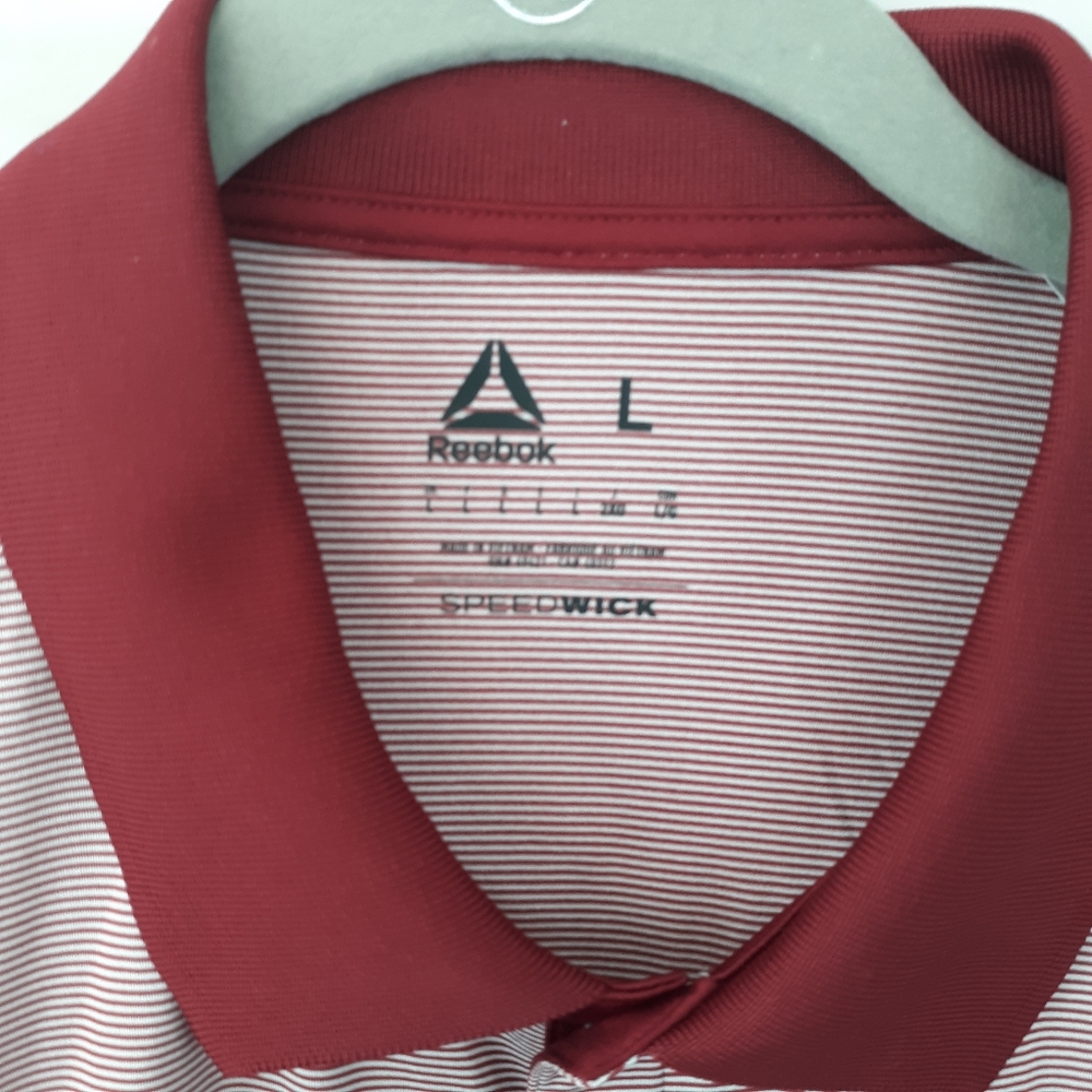 Reebok Speedwick Polo Style Shirt Size Large - Picture 3 of 6